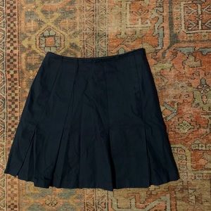 Vintage Burberry Pleated Skirt